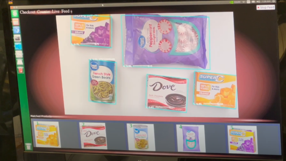 UltronAI's computer vision for multi-product recognition in retail